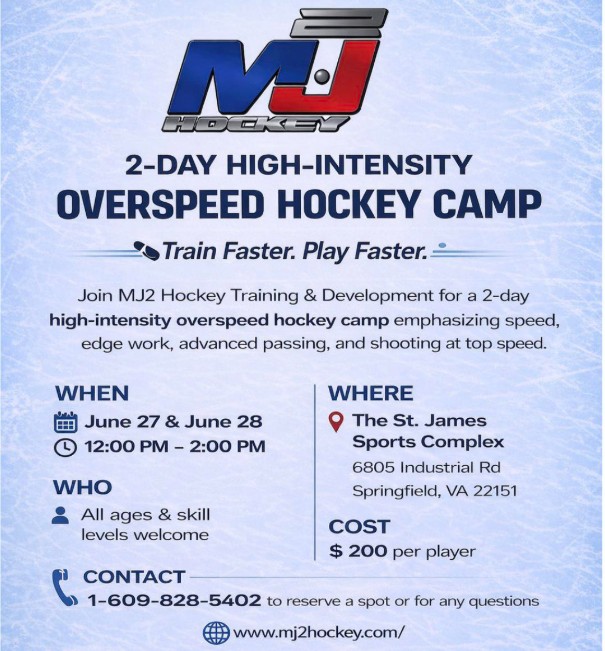 MJ2 Ice Hockey Training & Development Camp - Springfield